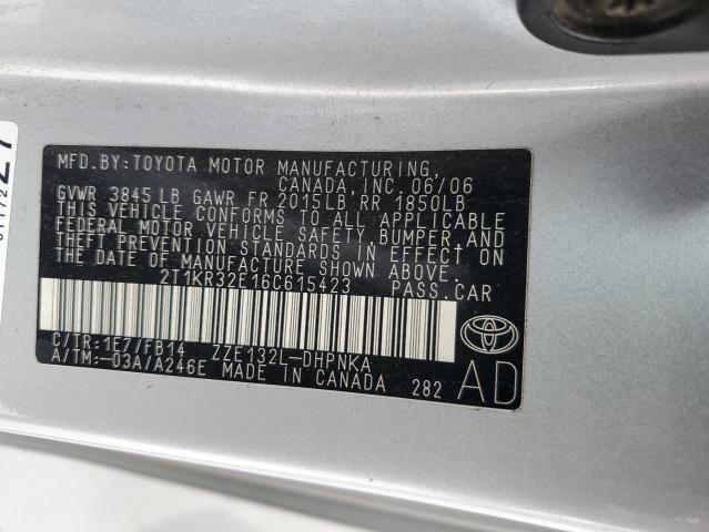 2006 Toyota Corolla Matrix XR