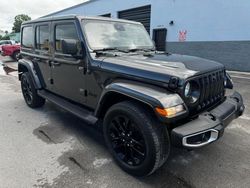 2021 Jeep Wrangler Unlimited Sahara 4XE en venta en Miami, FL