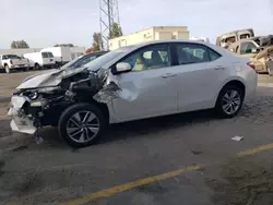 Salvage cars for sale from Copart Hayward, CA: 2016 Toyota Corolla ECO