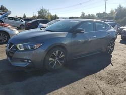 Salvage cars for sale at San Martin, CA auction: 2017 Nissan Maxima 3.5S