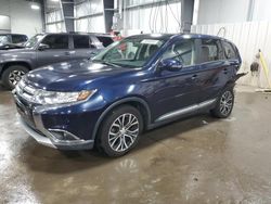 Mitsubishi Vehiculos salvage en venta: 2017 Mitsubishi Outlander SE