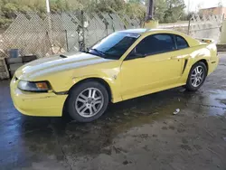 Ford Vehiculos salvage en venta: 2002 Ford Mustang