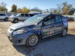 Salvage cars for sale at Wichita, KS auction: 2018 Ford C-MAX SE