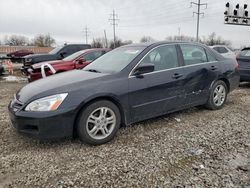 Salvage cars for sale at Columbus, OH auction: 2007 Honda Accord EX