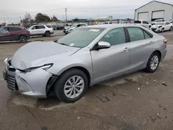 Salvage cars for sale at Nampa, ID auction: 2017 Toyota Camry LE