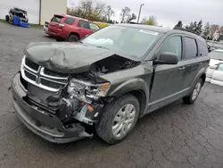 Dodge salvage cars for sale: 2018 Dodge Journey SE