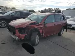 Toyota salvage cars for sale: 2010 Toyota Highlander SE