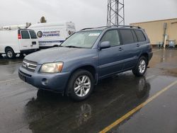 Carros salvage sin ofertas aún a la venta en subasta: 2006 Toyota Highlander Hybrid