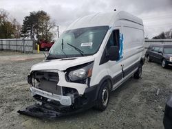 Salvage trucks for sale at Mebane, NC auction: 2023 Ford Transit T-250