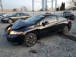 Salvage cars for sale at Windsor, NJ auction: 2013 Honda Civic EX