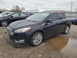 Salvage cars for sale at Chicago Heights, IL auction: 2018 Ford Focus Titanium