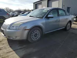 Salvage cars for sale at Duryea, PA auction: 2009 Mercury Sable