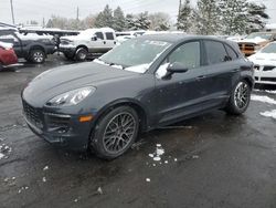 Salvage cars for sale at Denver, CO auction: 2018 Porsche Macan