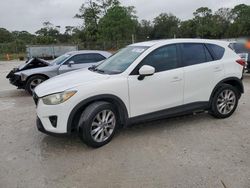 Salvage cars for sale at Fort Pierce, FL auction: 2014 Mazda CX-5 GT