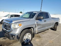 Toyota Tundra salvage cars for sale: 2015 Toyota Tundra Double Cab SR