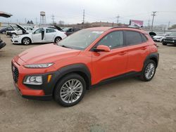 Salvage cars for sale at Chicago Heights, IL auction: 2019 Hyundai Kona SEL