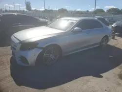 Vehiculos salvage en venta de Copart Miami, FL: 2017 Mercedes-Benz E 300