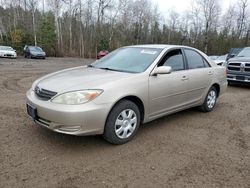 2002 Toyota Camry LE en venta en Cookstown, ON