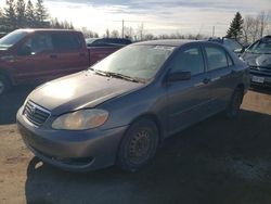 Toyota Corolla Vehiculos salvage en venta: 2005 Toyota Corolla CE