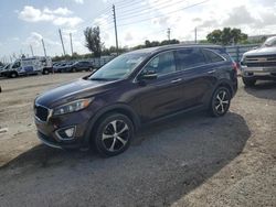 2016 KIA Sorento EX en venta en Miami, FL