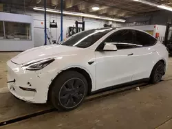 Salvage cars for sale at Wheeling, IL auction: 2020 Tesla Model Y