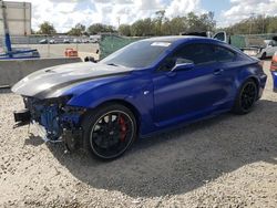 Salvage cars for sale at Riverview, FL auction: 2022 Lexus RC-F