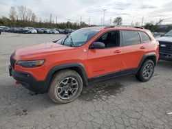 Jeep Cherokee salvage cars for sale: 2021 Jeep Cherokee Trailhawk