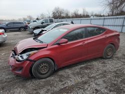 Hyundai Elantra Vehiculos salvage en venta: 2015 Hyundai Elantra SE