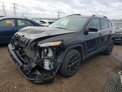 Jeep salvage cars for sale: 2017 Jeep Cherokee Latitude