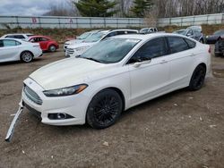 Salvage cars for sale at Davison, MI auction: 2014 Ford Fusion SE