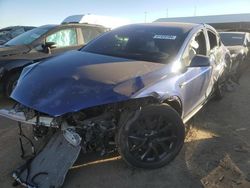 Salvage cars for sale at Brighton, CO auction: 2022 Tesla Model X