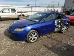 Salvage cars for sale at Appleton, WI auction: 2007 Mazda 3 S