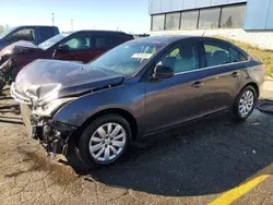 2011 Chevrolet Cruze LS en venta en Woodhaven, MI