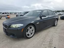 Salvage cars for sale at Houston, TX auction: 2013 BMW 535 I