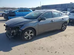 Salvage cars for sale at Fredericksburg, VA auction: 2020 Nissan Sentra SV