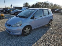 Salvage cars for sale at Mebane, NC auction: 2008 Honda FIT Sport