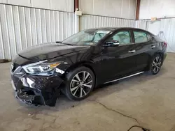 Nissan salvage cars for sale: 2018 Nissan Maxima 3.5S