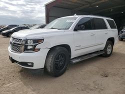 Salvage cars for sale at Houston, TX auction: 2017 Chevrolet Tahoe C1500 LT