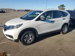 Honda salvage cars for sale: 2016 Honda CR-V LX