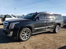 Cadillac salvage cars for sale: 2016 Cadillac Escalade ESV Platinum