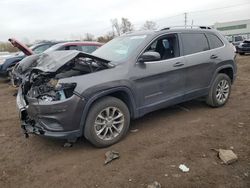 Jeep salvage cars for sale: 2019 Jeep Cherokee Latitude Plus