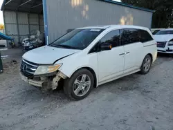 Honda salvage cars for sale: 2012 Honda Odyssey Touring