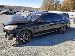 Honda Accord salvage cars for sale: 2017 Honda Accord Sport