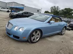 Carros dañados por inundaciones a la venta en subasta: 2008 Bentley Continental GTC