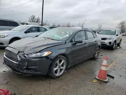 Salvage cars for sale at Pekin, IL auction: 2016 Ford Fusion S