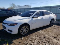 Salvage cars for sale at Chicago Heights, IL auction: 2016 Chevrolet Malibu Premier