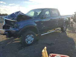 Ford salvage cars for sale: 2008 Ford F150 Supercrew