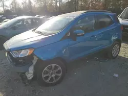 2018 Ford Ecosport SE en venta en Waldorf, MD