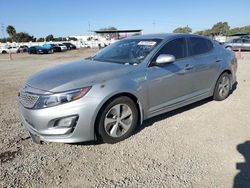 KIA salvage cars for sale: 2016 KIA Optima Hybrid