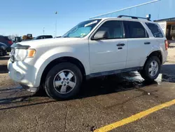 Salvage cars for sale at Woodhaven, MI auction: 2010 Ford Escape XLT